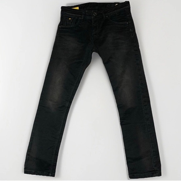 Gas Jeans Anders Slim Fit Men's Black Denim W32 x L30 Classic Style - Picture 1 of 12